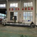 后一台。普拉迪6500型材机，铸铁床身工作台：6500/650.