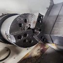 同款两台，台中VT20数控斜轨车床线轨，发那科TD1包系.