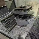 工厂在位珂业，台湾省原装泷锋光机SK-4025龙门加工中.