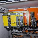 同款两台，韩国原装斗山245数控车床，10寸卡盘，过棒.