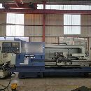 韩国货泉精密数控车床，发那科系统，10寸卡盘，主轴高.