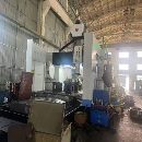 新定纽威4033龙门加工中心一台，方滑枕工作台2米4米，.