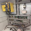 刚刚买下：银尚855加工中心一台，三线规，发那科大屏m.